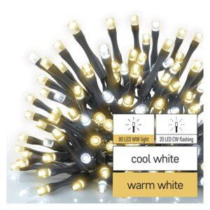 EMOS D1AN02 Standard LED spoj. vánoční řetěz blikající, 10m