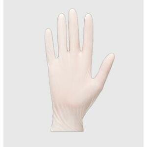 PORTWEST Jednorázové latexové rukavice nepudrované M