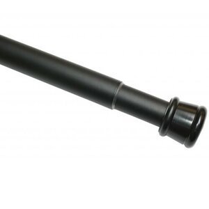 Rozpěrná tyč 26/23 mm černá mat, 90 - 140 cm