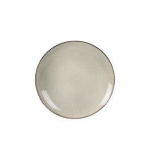 Kameninový mělký talíř Glaze, pr. 27,8 cm, béžová