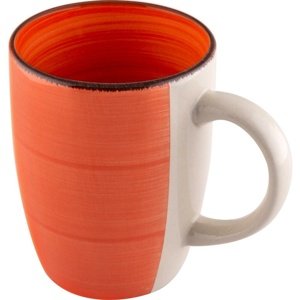 Lamart LT9105 keramický hrnek Happy, 260 ml, oranžová