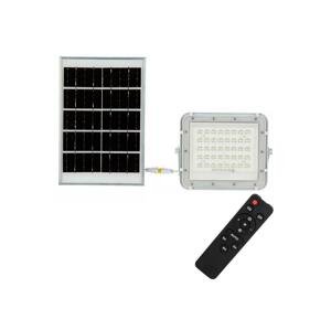 LED Venkovní solární reflektor LED/6W/3,2V IP65 6400K bílá + DO