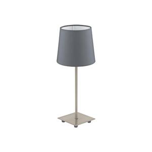 Eglo Eglo 54906 - LED Stolní lampa 1xE14/6W/230V šedá/chrom