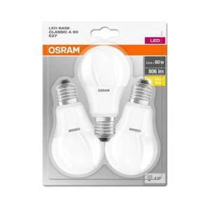 Osram SADA 3x LED Žárovka BASE E27/8,5W/230V 2700K - Osram