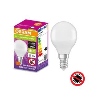 Osram LED Antibakteriální žárovka P40 E14/4,9W/230V 4000K - Osram