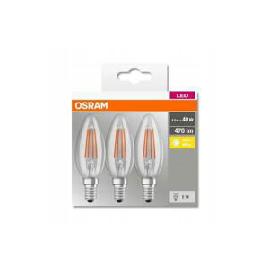 Osram SADA 3x LED Žárovka VINTAGE B40 E14/4W/230V 2700K - Osram