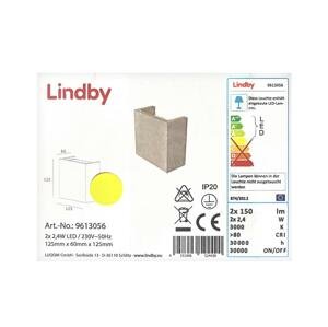 Lindby Lindby - LED Nástěnné svítidlo YVA 2xLED/2,4W/230V