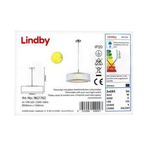 Lindby Lindby - LED Stmívatelný lustr na lanku AMON 3xLED/12W/230V