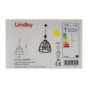 Lindby Lindby - Lustr na řetězu MAXIMILIA 1xE27/60W/230V