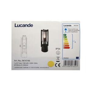 Lucande Lucande - Venkovní lampa BRIENNE 1xE27/15W/230V IP54