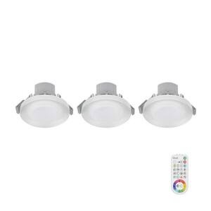 SADA 3x LED Koupelnové podhledové svítidlo ARGON LED/7,3W/230V IP44 + DO