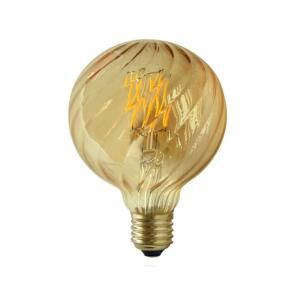 LED žárovka VINTAGE AMBER E27/4W/230V G95 2700K