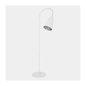 Stojací lampa WIRE 1xE27/15W/230V bílá/stříbrná