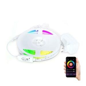 LED RGB Stmívatelný pásek LED/24W/230V 5m 3000-6000K Wi-Fi Tuya