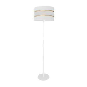 Stojací lampa HELEN 1xE27/60W/230V bílá/zlatá