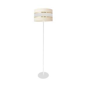 Stojací lampa HELEN 1xE27/60W/230V krémová