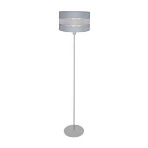 Stojací lampa HELEN 1xE27/60W/230V šedá/stříbrná