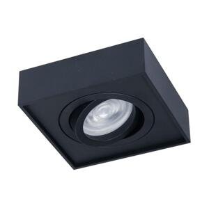 Podhledové bodové svítidlo NUSA 1xGU10-MR16/50W/12V hranatý černá