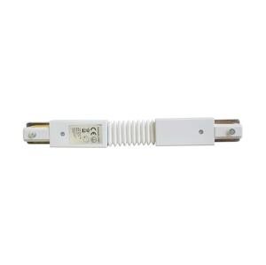 Konektor pro svítidla v lištovém systému TRACK bílá typ Flexi