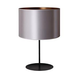 Stolní lampa CANNES 1xE14/15W/230V 20 cm stříbrná/měděná/černá