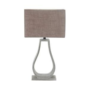 Stolní lampa FEMO 1xE14/40W/230V béžová/šedá