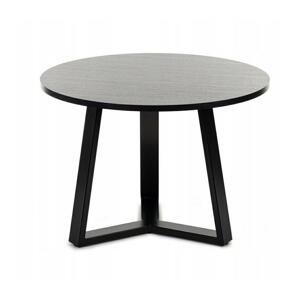 HowHomely Konferenční stolek TRILEG 48x70 cm černá