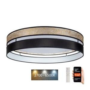 LED Stmívatelné stropní svítidlo LIMA LED/36W/230V Wi-Fi Tuya + DO zlatá/černá