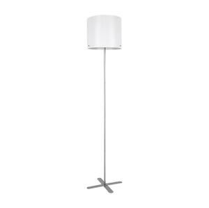 Rabalux Rabalux 74012 - Stojací lampa IZANDER 1xE27/40W/230V bílá/stříbrná