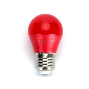 B.V. LED Žárovka G45 E27/4W/230V červená -