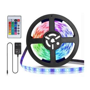 - LED RGB Stmívatelný pásek 5m LED/24W/12/230V IP65 + DO