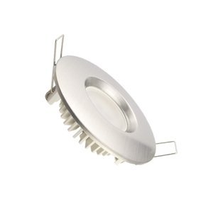 LED Koupelnové podhledové svítidlo LED/7W/230V 4000K stříbrná IP44