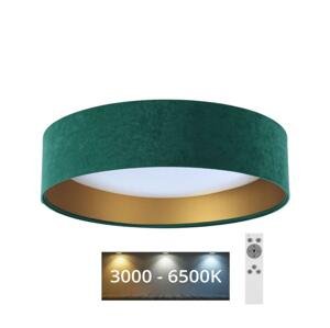 LED Stmívatelné stropní svítidlo SMART GALAXY LED/24W/230V zelená/zlatá + DO
