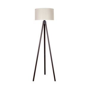 - Stojací lampa 1xE27/60W/230V krémová/hnědá