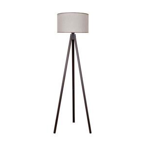 - Stojací lampa 1xE27/60W/230V béžová/hnědá