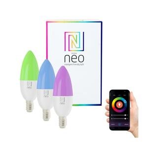 Neo  NEO 07716C - SADA 3x LED RGB Stmívatelná žárovka E14/5,5W/230V Wi-Fi Tuya