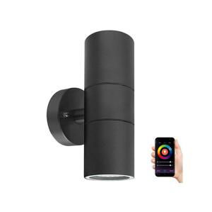 Neo  NEO 07118B-2-LED RGB Venkovní stmívatelné svítidlo 2xGU10/5,5W/230V IP65