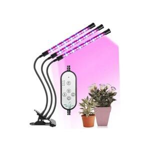 - LED Stmívatelná stolní lampa s klipem pro pěstování rostlin LED/12W/5V