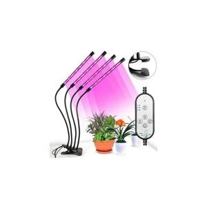 LED Stmívatelná stolní lampa s klipem pro pěstování rostlin LED/15W/5V