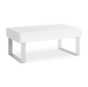 Konsimo Sp. z o.o. Sp. k. Konferenční stolek PAVO 45x110 cm bílá