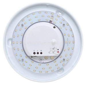 Stropní a nástěnné svítidlo Ecolite VICTOR LED W131/LED-4100 s HF senzorem 18W IP44