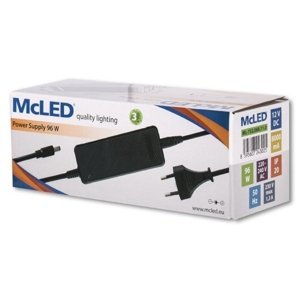 LED napájecí zdroj McLED 12VDC 8A 96W ML-732.068.11.0 souosý konektor 5,5mm