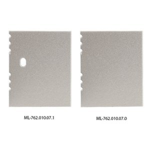 Nástěnný hliníkový profil McLED NV 43x35mm s mléčným difuzorem 2m ML-761.010.07.2