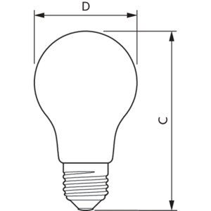 LED žárovka E27 Philips A60 8,5W (75W) teplá bílá (2700K)