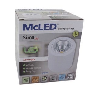 Přisazené LED svítidlo McLED Sima S30 30W 4000K ML-416.026.33.0