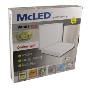 LED svítidlo McLED Vanda S30 30W 4000K neutrální bílá ML-416.067.71.0