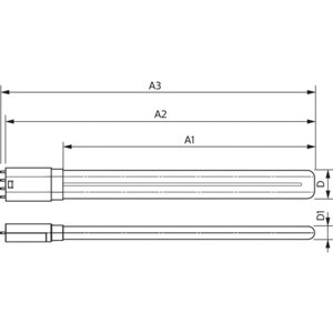 LED žárovka 2G11 (4piny) Philips PLL 24W (55W) teplá bílá (3000K)