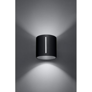 Nástěnné svítidlo SOLLUX Inez G9 1x40W bez zdroje SL.0353 černá