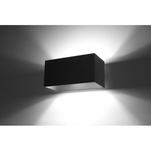 Nástěnné svítidlo SOLLUX Quad maxi G9 2x40W bez zdroje SL.0527 černá