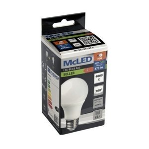 LED žárovka E27 McLED 4,8W (40W) neutrální bílá (4000K) ML-321.097.87.0