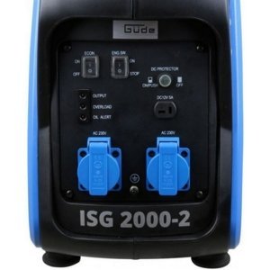 Invertorový generátor Güde ISG 2000-2 40720 1,7kW 2x230V + 1x12V